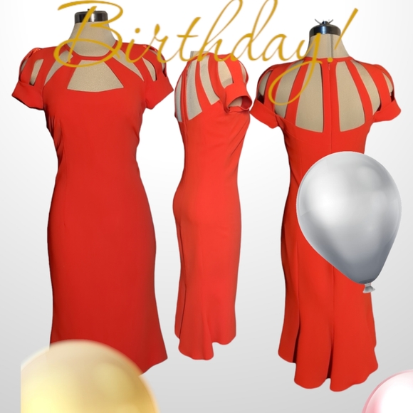 Lucia Mathis Luxury Crepe Slip with Around Neck Detail Side 8 - Picture 15 of 16